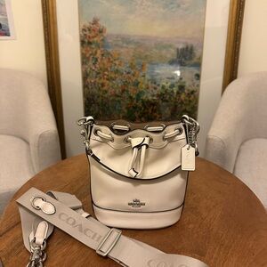 Coach Cream Crossbody Bag